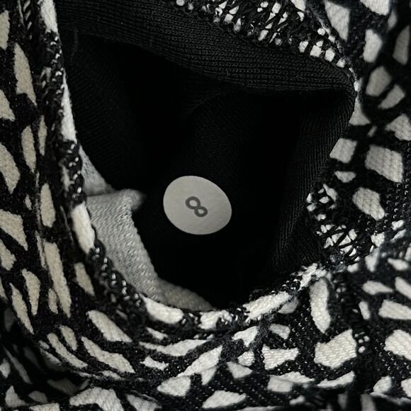 Lululemon Wunder Under Hi-Rise Crop Miss Mosaic Luon Leggings Women's Size 8 - Picture 4 of 9